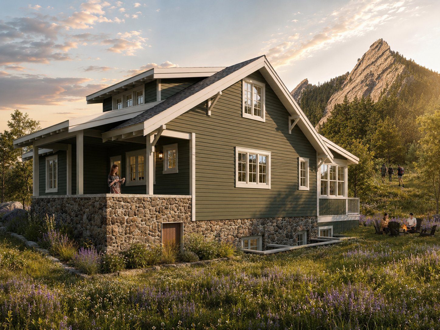 Boulder Bungalow at Chautauqua — historic craftsman renovation, Boulder, Colorado