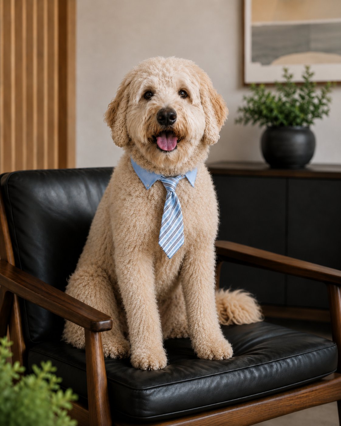 Louie, Studio Dog & Morale Officer — Intentional Architecture